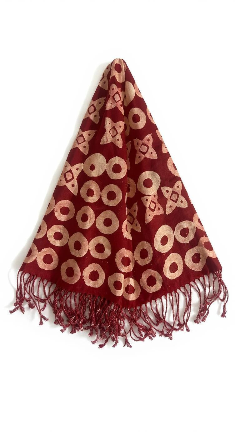 Scarlet XO Batik Scarf