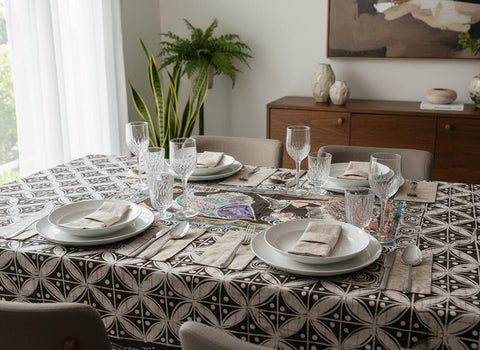 Multicolor Tablecloth