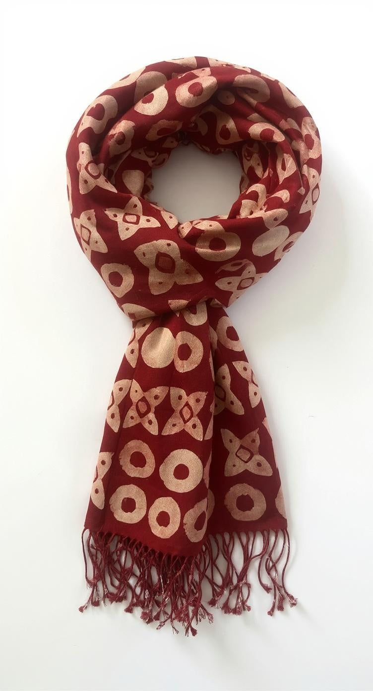 Scarlet XO Batik Scarf
