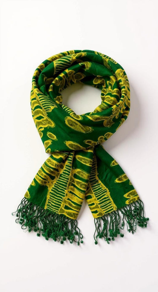 Forest Whisper Batik Scarf