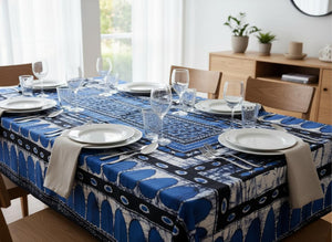 Blue Tablecloth