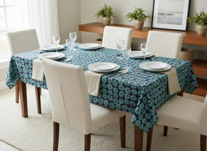 Blue Tablecloth