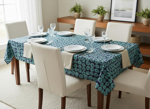Blue Tablecloth