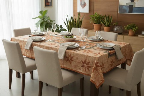 Orange Tablecloth