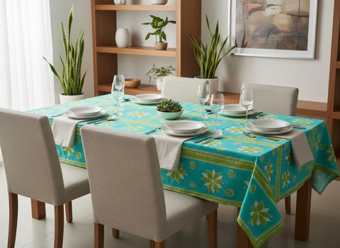 Green Tablecloth