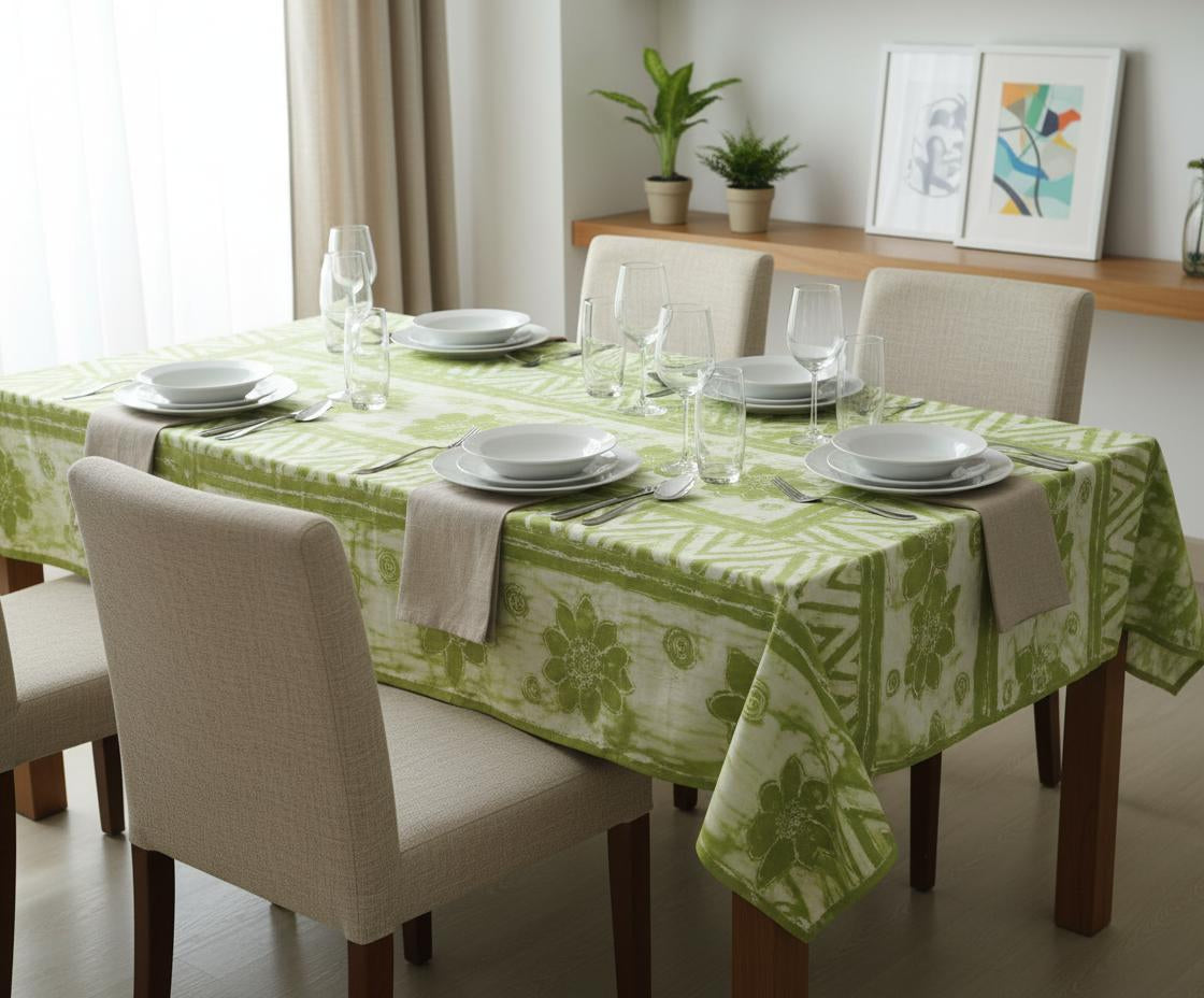 Green Tablecloth