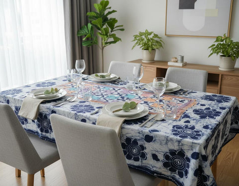 Blue Tablecloth