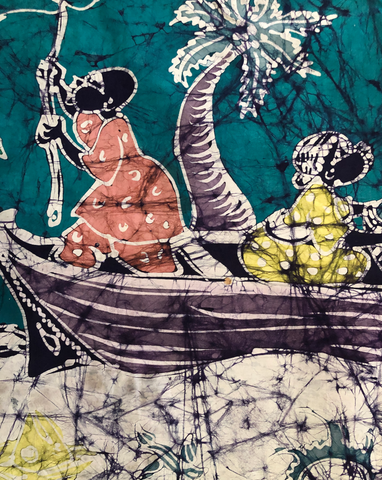 "On A River"